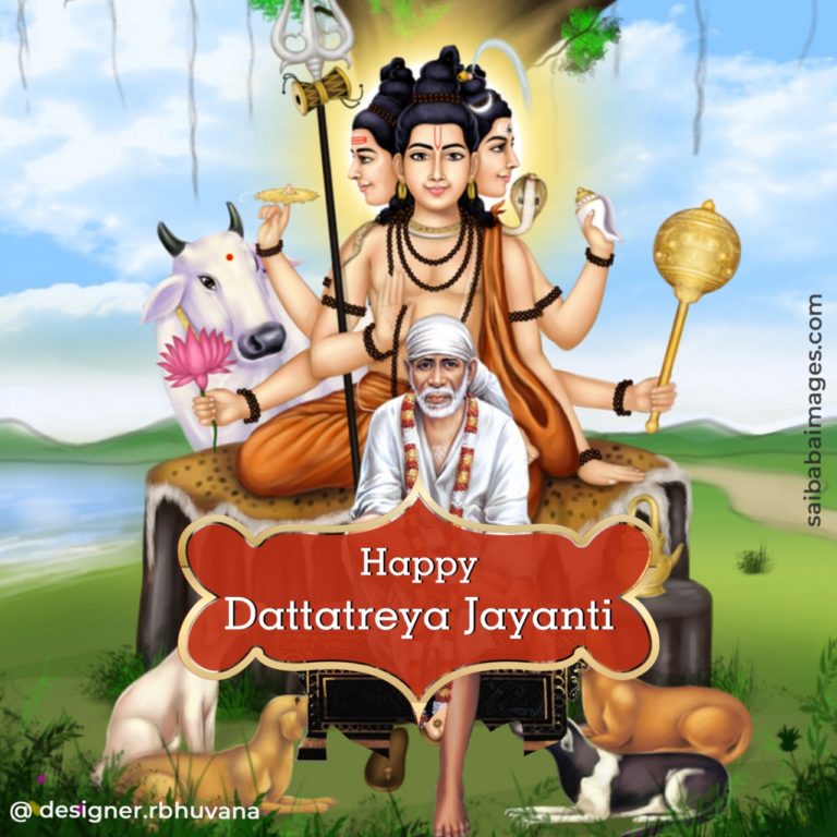 Happy Datta Jayanti Wallpapers Sai Baba Images with Quotes & HD